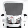 KXDCZ Ergonomic Mid-Back Computer Executive Office Chair with Padded Armrests Adjustable Seat Height