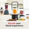 Blendtec 75 oz FourSide Commercial Jar - Four-Sided Replacement Blender Jar - Compatible with Most Blendtec Blenders - 32 oz Blending Capacity -
