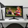 10.1 inch HDMI LCD Monitor, Portable 1080P TFT LCD Full HD 16:9 Widescreen IPS Monitor, 400cd/m² Display Screen, Support HDMI/VGA/AV/BNC,for Rasp