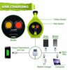USB Rechargeable Portable Searchlight Torch Multi-Functional Camping Lantern, Waterproof LED Spotlight Searchlight