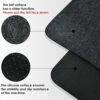 2 PCS Heat Resistant Mat for Dual Air Fryer, Kitchen Countertop Heat Protector Mat for Ninja Air Fryer, Coffee Maker, Blender, Microwave - 44 x 2