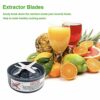 12 Pieces Blade Replacement Parts for NutriBullet Blender Extractor Cross Blade, Gear Rubber Gasket and Shock Pad Compatible with NutriBullet 600