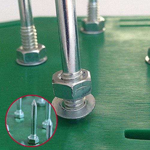 Garden Mile® Garden Lawn Aerator Shoes Manual Lawn Aerator With 13x 5cm Spikes And Straps Universal Fit Lawn Aerator Sandals