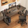 LEIGE Home Desktop Computer Desk Office Desk Bedroom Student Study Desk Writing Desk Without Chair (Color : D, Size : 120cm)