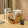 NXYJD Creative Student Bookshelf Landing Office Storage Rack Home Simple Bookcase