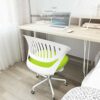 WALNUT Mid Back Mesh Office Computer Swivel Desk Task Chair, Ergonomic Mesh Chair,53x85cm (Color : Black)