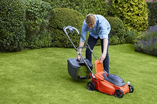 Flymo 36V EasiStore 380R Cordless Lawnmower – Without Power For All Battery and Charger, 38cm Cutting Width, Striped Lawn Finish, Close Edge Cutt