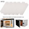 5PCS Mica Sheet, Microwave Oven Repairing Part Mica Plates Sheets Microwave Oven Mica Plate Sheet Replacement Repairing Accessory for Microwave O