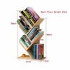 WAYERTY Tree Desktop Bookshelf Storage Rack,standing Book Organizer Shelf Simple Open Study Organizer Bookcase Office Home Decor Space White 31x1