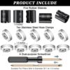 Fixing a Sinking Office Chair Cylinder Alternatives 5 Pieces Gas Lift, 10 Pieces Stainless Steel Hose Clamps with Dual-Purpose Screwdriver No Gas