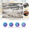 Bsmathom Office Chair Mat for Hardwood and Tile Floor, Computer Gaming Chair Mat for Rolling Chairs, Multi-Purpose Desk Chair Mat, Large Anti-Sli