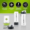 Breville Blend Active Personal Blender & Smoothie Maker | 350W | 2 Portable Blend Active Bottles (600ml) | Leak Proof Lids | White & Green [VBL24