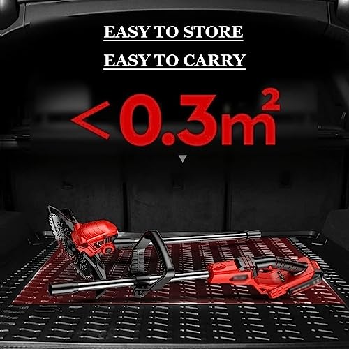 Grass Trimmer Cordless Household Rechargeable Lawn Mower Outdoor Electric Weeder Multifunctional Cleaning Equipment for Gardening (Size : Battery