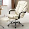 WALNUT Office Chair Multifunction Office Computer Chair Swivel Reclining Boss Chair Household Study Room