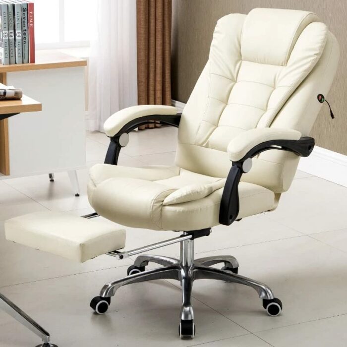 CZDYUF Office Chair Multifunction Office Computer Chair Swivel Reclining Boss Chair Household Study Room