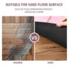 Sintuff 48 x 36 Inches Office Chair Mat Floor Mat Heavy Duty Under Desk Rug Gaming Carpet Thick and Sturdy Large Antislip Floor Protector for Har
