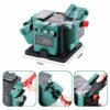 Bench Mounting Multipurpose Sharpener,POSENPRO Multi-Functional Electric Knife Sharpener/Chisel/Plane Blade/HSS Drill Sharpening Machine Use for