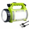 USB Rechargeable Portable Searchlight Torch Multi-Functional Camping Lantern, Waterproof LED Spotlight Searchlight