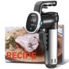 Wancle Sous Vide Precision Cooker Immersion Circulator, Black-Classic