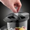 Russell Hobbs 24610 Plastic Jug Blender, 1.5 Litre Capacity and Two Speed Settings, 400 W, White