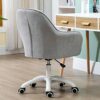 JJZXD Stylish Computer Chair Lifting & Rotary Sofa for Student Dormitory Home Fabric Game Chair Office Chairs with Wheels