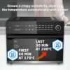 BridgePro 30L Digital Air Fryer Oven Inc. x1 Full Accessory Set - XXL Family Sized 18-in-1 with Dual Cook, Smart Dial, 360° Hot Air Circulation T