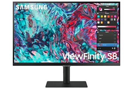 Samsung 68,6cm/27'' (3840x2160) ViewFinity S8 S27B800TGU 16:9 5ms IPS HDMI 2xThunderbolt4 VESA Pivot 4K Black