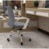 DINGZZ Office Chair, Mid Back Breathable Mesh Office Desk Computer Desk Chair with Lumbar Support