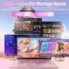 Win 11 Pro 14-inch FHD Display Ultra-Thin Portable Entertainment Notebook high Speed Celeron J4105(1.5GHz) DDR4 6G RAM 128GB SSD High-Performance