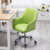 n/a Simple and Light Computer Chair Nordic Swivel Chair Small Apartment Bedroom Study Office Chair