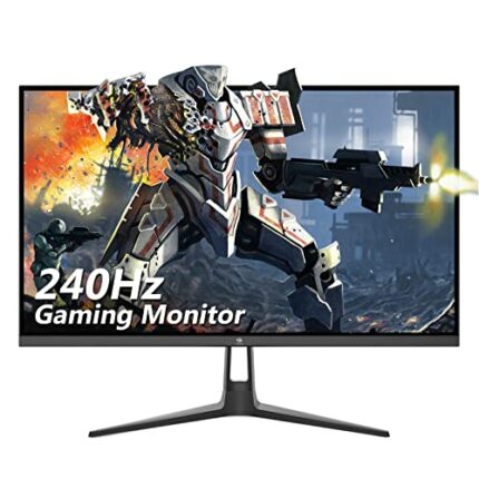 Z-Edge UG24PJ 24inch Gaming Monitor 16:9 1920x1080 240Hz 1ms Frameless LED Gaming Monitor, AMD Freesync Premium Display Port HDMI Built-in Speake