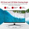 Z-Edge 27 Inch Gaming Monitor 240Hz 1ms Full HD IPS Panel LED Monitor, 400cd/m² Brightness, Ultra-Thin Bezel, FreeSync, HDMI & DisplayPort, VESA