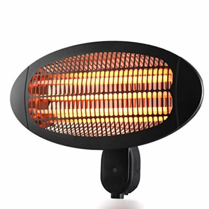 SORTFIELD Wall Mounted Electric Patio Heater Ceiling Mount Quartz Heater waterproof …