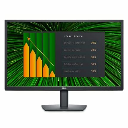Dell E2423HN 24 Inch Full HD (1920x1080) Monitor, 60Hz, VA, 5ms, HDMI, VGA, 3 Year Warranty, Black