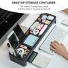STOBOK 1pc for Functional Tabletop Keyboard Compartments Stationery Riser Rack Raiser, Home Monitor Computer Screen Desk Stand Shelf Organizer Of