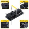 Trisiki Mouse Trap, 6 Pack Heavy Duty Reusable Snap Traps that Kill Instantly, High Sensitive Mice Catcher UK, Safe and Effective Rodent Trap for