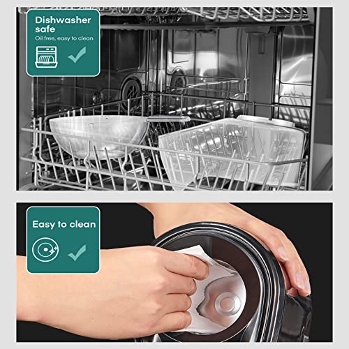 Popcorn Maker, HOUSNAT 1200w Upgraded Electric Popcorn Machine, 2 Minutes Qucik Popping, Hot Air Popcorn Popper for Fat-Free and Healthy Snacking