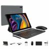 YOTOPT Tablet 10 inch Android 12, Octa-Core 1.8 GHz Processor, 11GB RAM, 64GB ROM (TF 1TB Expandable), Camera 5+8MP, 6000mAh, Tablet with keyboar