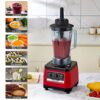 BioloMix Heavy Duty Professional Blender, Peak 2200W Commercial Grade Bar Blender With 70Oz Container For Shakes, Smoothies, Ice Crushing, Frozen