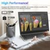 ANMESC 15.6'' Laptop 12GB DDR4 512GB SSD, Intel Celeron N5095 Quad-Core Processor Windows 11 up to 2.9Ghz, 1080P Screen Laptop Computer with Long