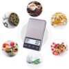 Weightman Espresso Scale with Timer 1000g x 0.1g Small & Thin Travel Coffee Scale, Mini Digital Scale Grams and Ounces with Large Backlit LCD Sta