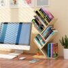 NXYJD Bookshelf Tree Bookshelf Bookshelf Display Rack Storage Magazine Rack,Used for Books, Magazines, Used in Living Room, Home Office