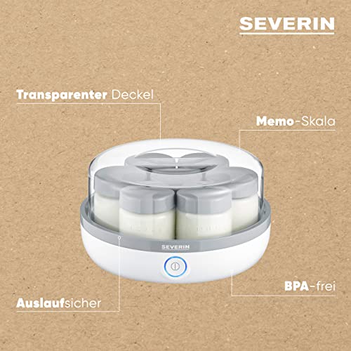 SEVERIN JG 3518 DIY, Plastic, White-Grey