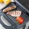 Sensio Home Multi Functional 3 in 1 Stylish Waffle, Deep Fill Sandwich, Panini or Grill Maker Machine Interchangeable Non Stick Easy Clean Plates