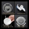2ps Mini Food Chopper Electric Small Kitchen Food Processor Blender, Portable Vegetable, Fruit, Meat, Garlic, Onion, and Ginger Chopper, can be U