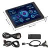 Annadue 3.5in IPS Computer Temp Monitor, PC Sensor Panel Display, PC CPU GPU RAM HDD Data Monitor Computer Temperature Display for Windows System