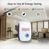 TownWarehouse Ultrasonic Pest Repeller, 4 Pack Plug in Electronic Pest Repeller, Mouse and Rat Repeller, Pest Control Insect and Spider Repellent