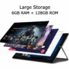 TPSPAD Windows Tablet, 11.6 inch 2-in-1 Tablets Laptops with Removable Keyboard, Intel Celeron N4020, Touchscreen 1920 * 1080 IPS 6GB RAM 128GB E