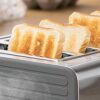 Bosch TAT7S45 toaster 4 slice(s) 1800 W Black, Stainless steel