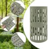 6PCS Tree Trunk Protectors, Adjustable Plastic Tree Guard Trunk Protection Cover for Trees, Plants, Saplings, Landscape Lights, Prevent Damage fr